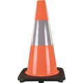 Sas Safety Orange PVC 18 in. Traffic Cone with Reflective Collar 7501-18